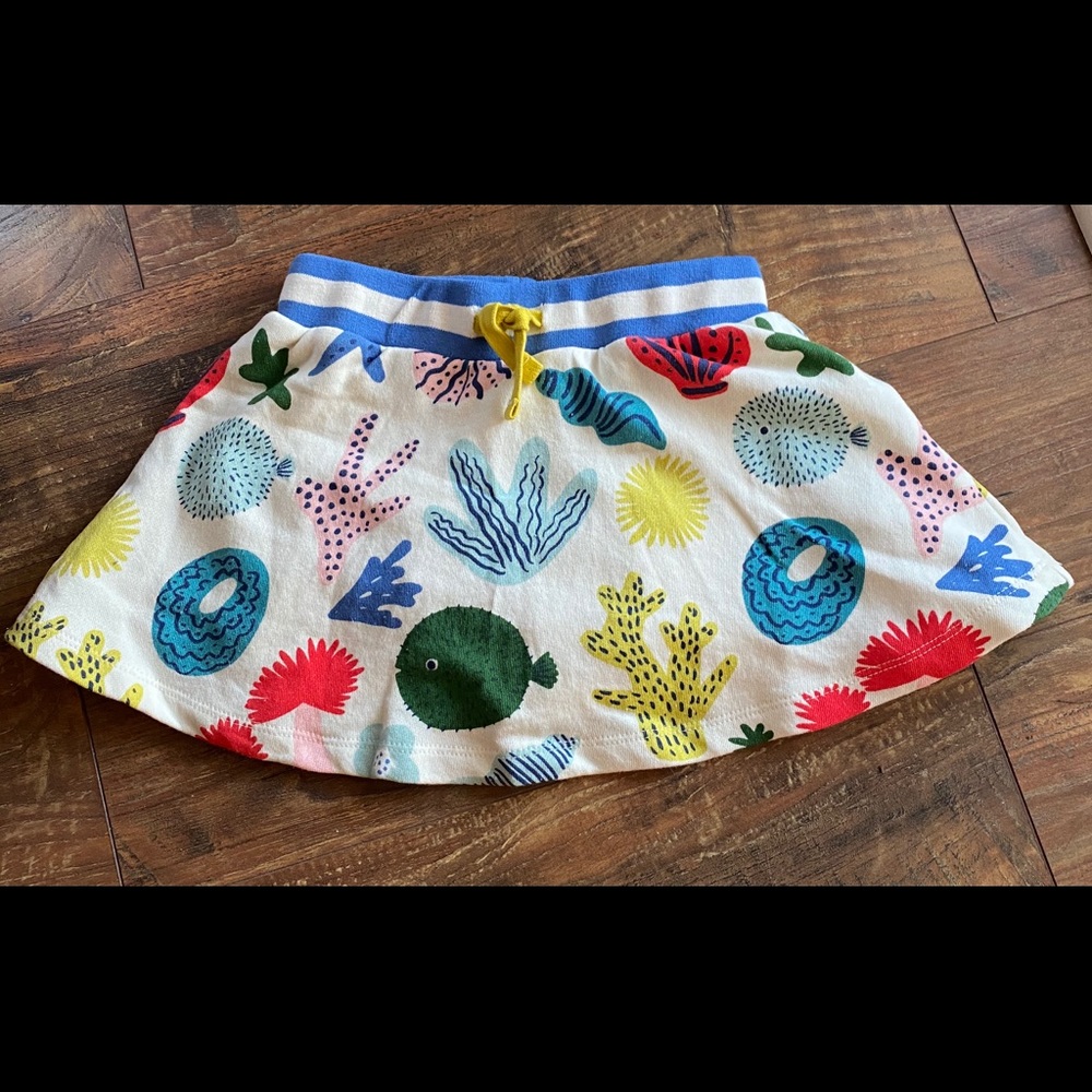 🏖Mini Boden Tropical Skirt 🐠size 3/4